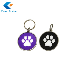 Custom Printed QR <strong>Code</strong> 13.56MHz NFC Metal Ring RFID Pet Tag for Dog/Cat Tracking - Product Image 2