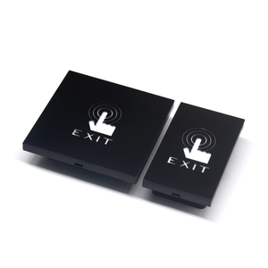 Pulsante di tocco di uscita della porta 12V con LED Mini porta a sgancio aperto sensore Touch per sistema di controllo accessi della porta - Product Image 4