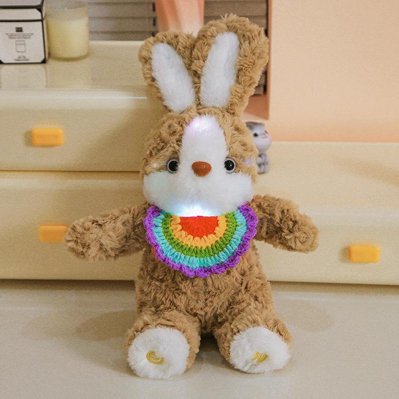 Estilo Arco Iris marrón-35cm (batería no incluida)