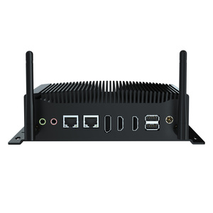 ミニHYSTOUファンレスPC10thプロセッサーIntel100HD DP RS232 RS485 Com USB Win 10/11デスクトップコンピューター - Product Image 1