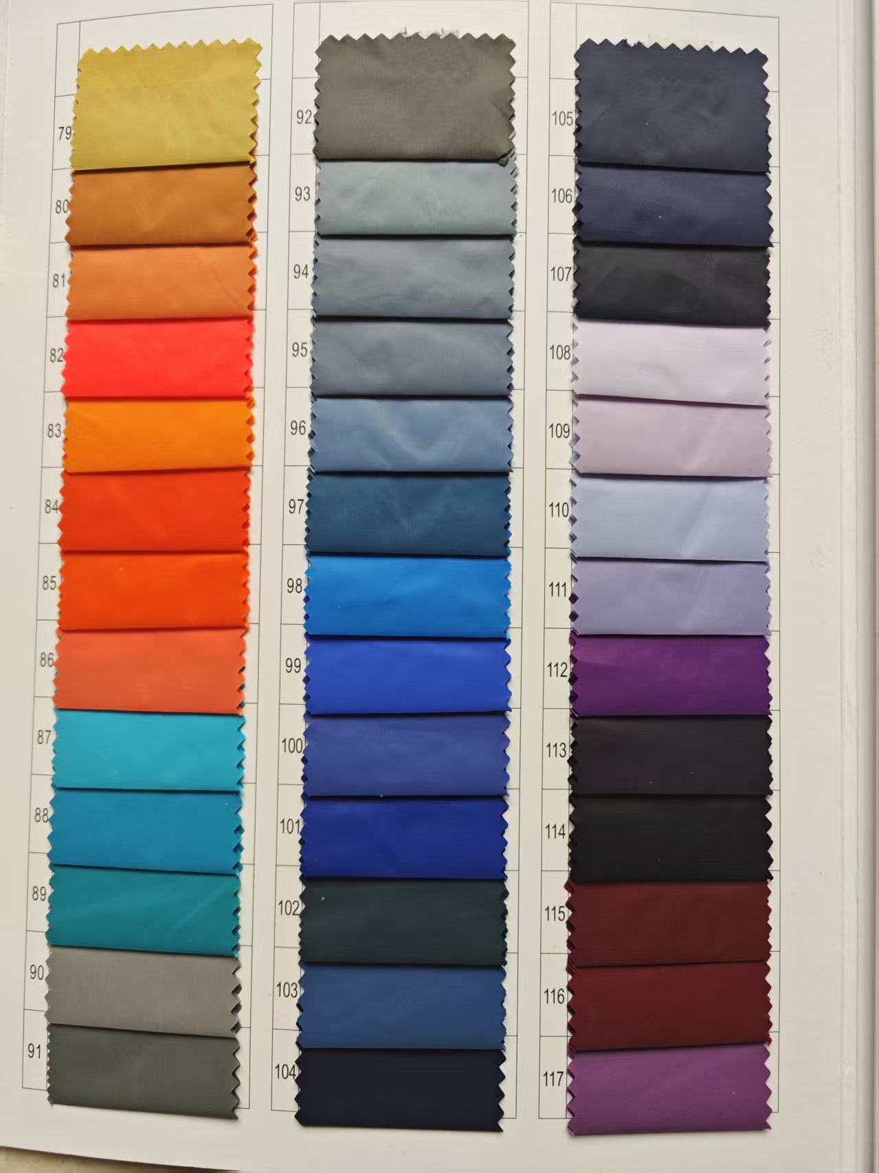 Color card