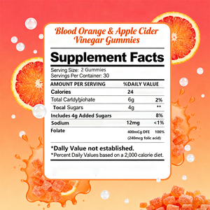 Gommes amincissantes pour brûler les graisses Harmony du métabolisme-Vinaigre & Keto Blend Factory Private Label Service Daily Health - Product Image 3