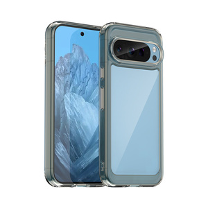 Google Pixel9a用の透明なアクリルカメラ画面保護電話ケース耐衝撃性滑り止めモバイルカバー - Product Image 6