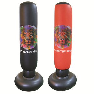 Nhà Sản Xuất PVC Đấm Inflatable Cột Căng Thẳng Cứu Trợ Đồ Chơi Cho Người Lớn Trẻ Em Túi Cát Nước Cho Chiến Đấu Cát Cột - Product Image 4