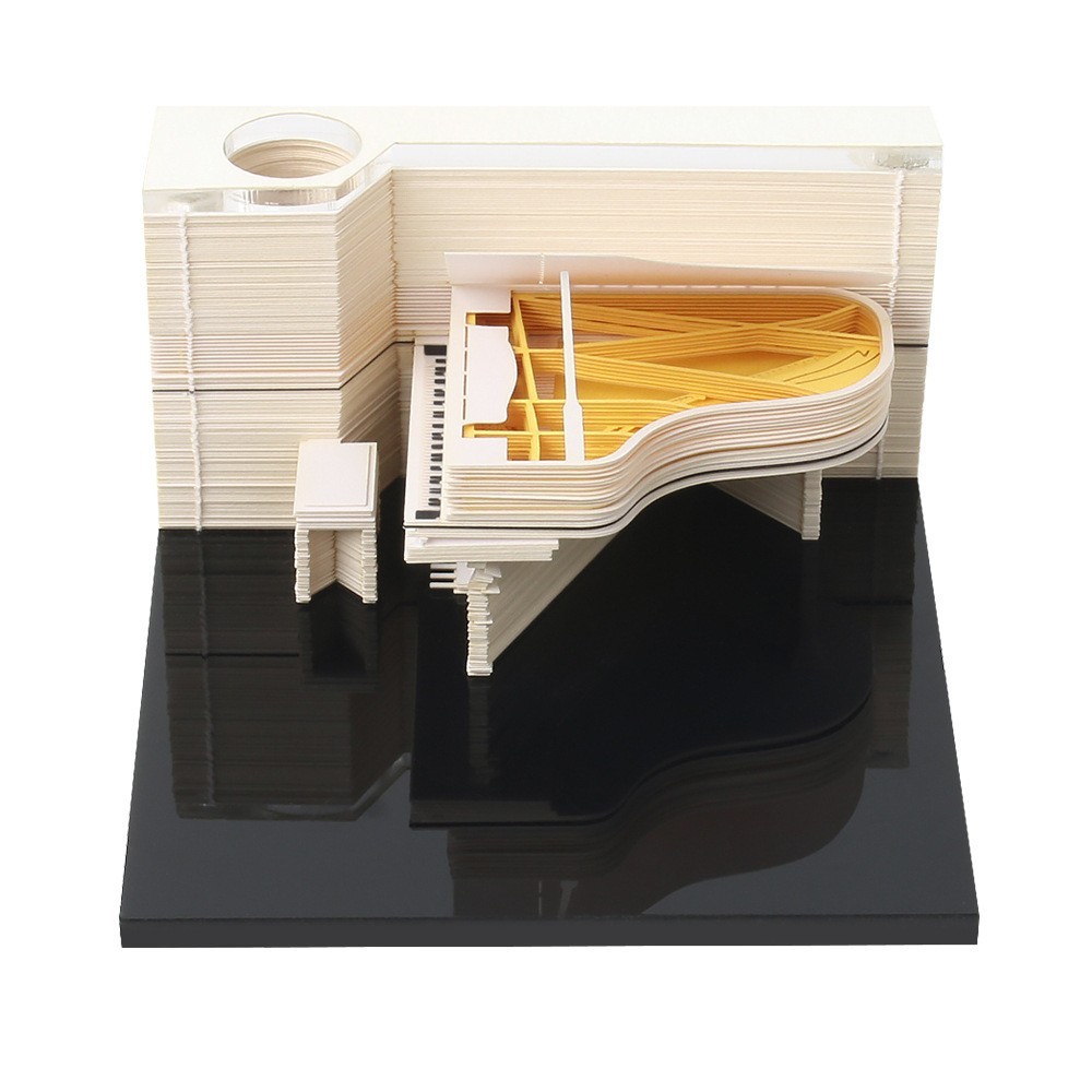 Piano-white-2026 English weekly calendar
