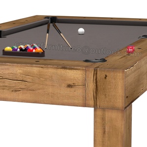 Mesa de billar convertible multifuncional para interior, diseño moderno, 8 pies, 9 pies, para comedor - Product Image 5