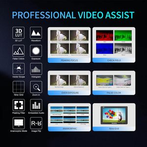FEELWORLD T7 PLUS 7 "3D LUT摄像机监视器4K <span class=keywords><strong>HDMI</strong></span>输入/输出批量订购DSLR耐用摄像机现场监视器原始设备制造商