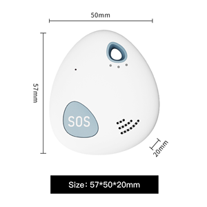 Mini su geçirmez <span class=keywords><strong>GPS</strong></span>/Beidou akıllı bulucu öğrenciler için yaşlı çocuk 4G ağ GSM LBS WiFi PC 2G iOS AndroidAPP parça görünümü - Product Image 4