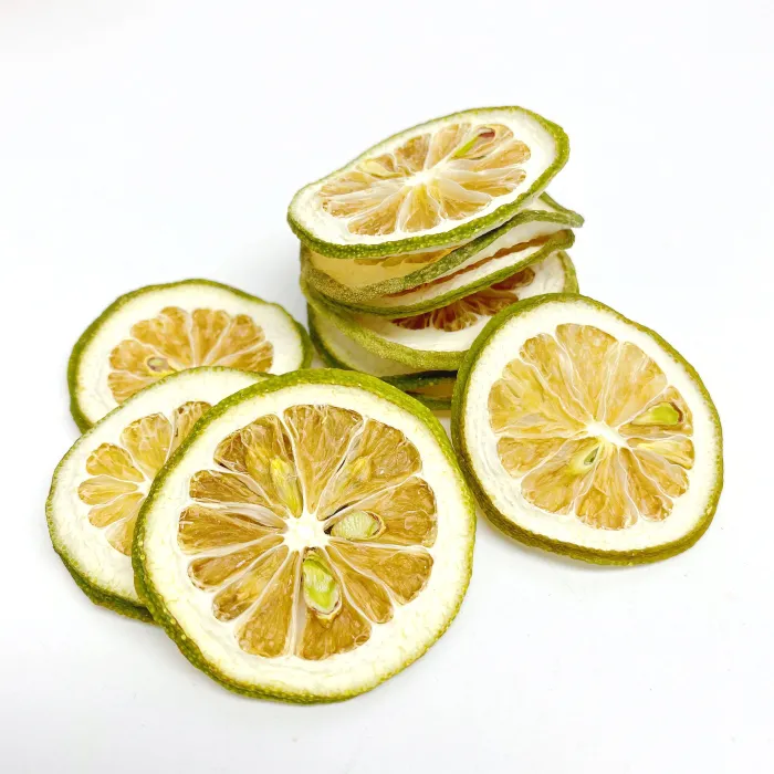 Rebanada de limón verde popular de té de fruta saludable de Lima seca de gran venta de etiqueta privada OEM