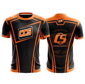 <strong>Free</strong> Sample <strong>Free</strong> Custom Design Sublimation High Quality Fabric in Summer Spring Autumn Training Esport Jersey - Product Image 3