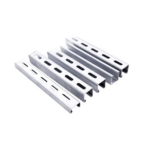 U-kênh C kênh thép năng lượng mặt trời PV gắn khung hệ thống quang điện hỗ trợ bằng tấm kim loại chế tạo - Product Image 1