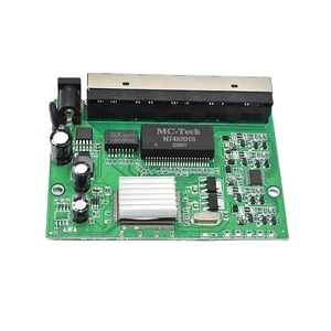 OEM ve ODM Mini 100M POE anahtarı 5-Port hızlı masaüstü PCBA QoS 4-Port 10/100Mbps PoE 65W harici güç 1G IEEE802.3af/at anahtarı - Product Image 3