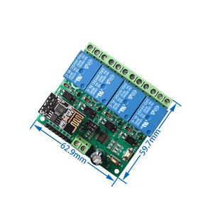 5V/12V ESP8266 ESP-01 4 Channel Wifi Relay Module <strong>Remote</strong> <strong>Control</strong> Switch <strong>for</strong> Smart Home IOT Transmission Phone APP Controller
