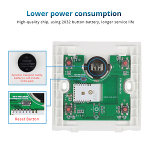 Zemismart Tuya Zigbee Smart Switch Wireless con 4 Bande di Muro Interruttore Della Luce A Distanza di Controllo Timer Vita Intelligente App - Product Image 4