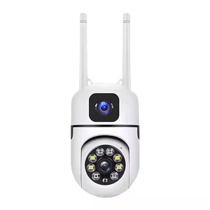 1080P HD Binocular Wifi Network Camera <strong>Motion</strong> <strong>Detection</strong> Two-way <strong>Intercom</strong> Full Color Waterproof Security Recorder - Product Image 1