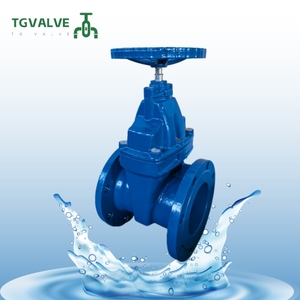 วาล์วประตู PN10 PN16 Z45X แบบอ่อนสำหรับซีลหน้าแปลนเหล็กดัด - Product Image 3