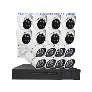 5MP 8MP 4K PoE Security IP <strong>Camera</strong> 12 <strong>16</strong> 16ch 32 64 Channel NVR CCTV Surveillance <strong>Camera</strong> System With AI Face Detection - Product Image 1