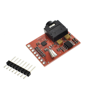 Sintonizador de Radio FM Si4703 RDS Módulo de desglose de evaluación AVR PIC ARM Módulo portador de filtrado de servicio de datos de Radio - Product Image 1