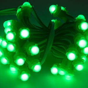 12V DC buzlu piksel LED dize ışıkları 50 adet su geçirmez IP67 12mm 9mm modülleri dış mekan kullanımı için 0.2W 12v DC Led piksel - Product Image 4