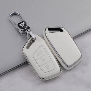 Altın TPU araba anahtarlık Baojun RC6 için tuşları kaydeder/RM5 RC5/RS3/RS5/E300/E300/E200 Wuling Hongguang mini anahtar kapak kap - Product Image 6