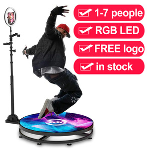 Led ayna Infinity cam 360 fotoğraf kabini 360 Video Booth Spincam Photoboot kamera parti için 360 derece Photobooth makinesi - Product Image 2