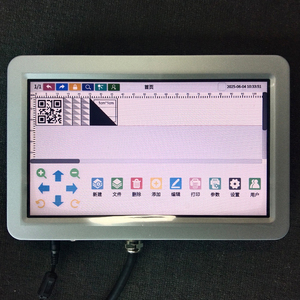 10 pollici Touch Screen a getto d'inchiostro con numero di lotto data QR codice funzione di stampa per vari materiali - Product Image 1