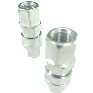 PSF pF SF40 Nitto ตัวเชื่อมต่อแบบเร็วญี่ปุ่นกึ่งล็อคตัวเองขั้วต่อแบบเร็ว PSF40เหล็กหล่อ G1/2 "C-Type - Product Image 1