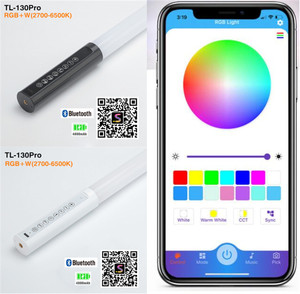 T8 uzaktan kumanda Led tüp parlaklık düğmesi akıllı App kontrol tüp ışıkları otel canlı yayın sahne Rgb Led tüp için Led - Product Image 6