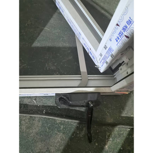 Ventanas de Marco deslizante de estilo americano Doble acristalamiento upvc Ventana de Casa deslizante Ventana deslizante de vidrio reflectante