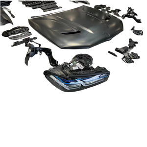 Oude Tot Nieuwe M5 Stijl Stijl Bodykit Koplamp Achterlicht Bumper Kap Spatbord Achter <span class=keywords><strong>Diffuser</strong></span> Voor Bmw 5 Serie F10 Tot G30 Lci 2021 + - Product Image 2