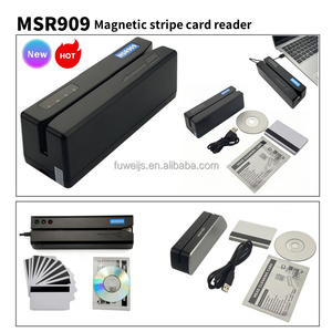 Lector de tarjetas magnéticas Writer Encoder All 3 Tracks Card Cloner Device Msr909 Vista para banco, control de impuestos, Sistema de Gestión de Seguridad - Product Image 2