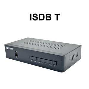 Receptor ISDBT de marca OEM de fábrica, decodificador de receptor de televisión de alta definición, decodificador de televisión ISDBT