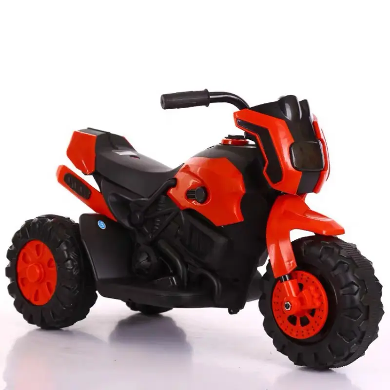Vente en gros d'usine de motos électriques 12V pour enfants, grosses motos électriques tout terrain avec batterie pour bébés, motos électriques