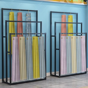 Kệ Trưng Bày Thẻ Thang Máy Giá Khăn Lụa Triển Lãm Vải Kệ Trưng Bày Thẻ Màu Mẫu Kệ Kim Loại - Product Image 3