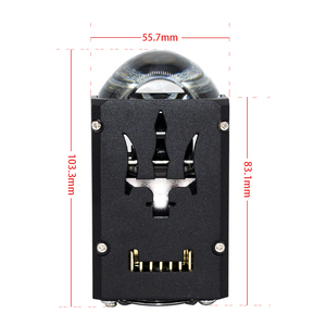 Gview ODM OEM fabrika 1.8 Inch1.5 inç Bi led projektör Lens 110W H7 9005 9006 H4 Mini LED projektör far - Product Image 2