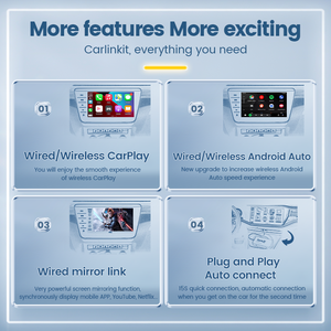 Carlinkit ccpa carplay multimedya dahili APK destekler kablolu ayna ve cep telefonu olabilir öngörülen araç ekran - Product Image 6