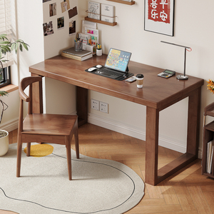 Mesa de juego roja de red Simple nórdica, escritorio de ordenador de madera maciza totalmente duradero, escritorio de trabajo de estudio para estudiantes y hogar