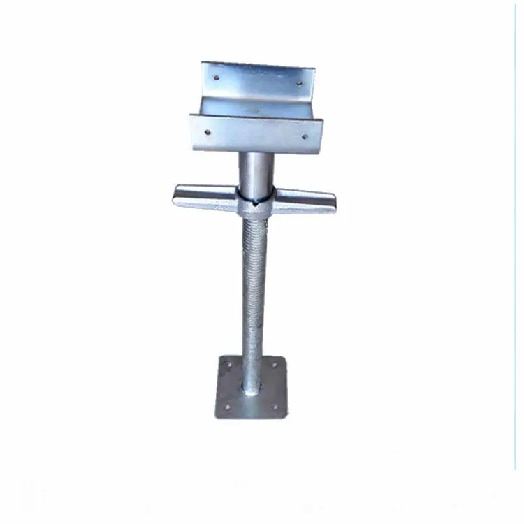 S355JR vite rod base jack per ponteggi con telaio cavo e solido