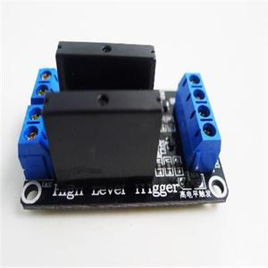 5V Low Level 2 Kanal SSR Halbleiter relais mit Sicherung SSR 250V 2A Sicherung - Product Image 2