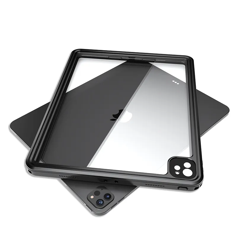 Rugged dropproof chống bụi tuyết chống thấm nước cho iPad Pro 12.9 inch 2021 với khung và dây buộc