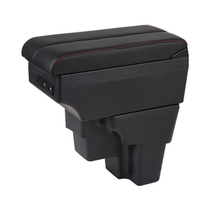 Tiypeor çok fonksiyonlu otomatik merkezi organizatör saklama kutusu USB ile iç Trim araba evrensel kol dayama konsol kutuları - Product Image 3