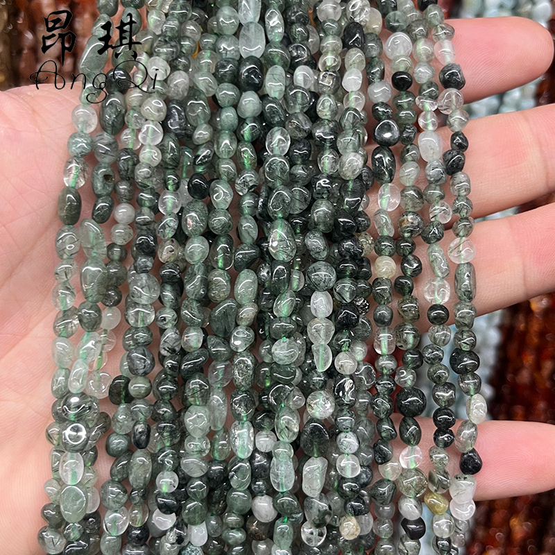 Natural Green Rutilated Quartz
