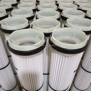 Фильтр-картридж R01 для пылесборника, гофрированный фильтр для удаления пыли, промышленный полиэстеровый фильтр для пылеулавливания - Product Image 5