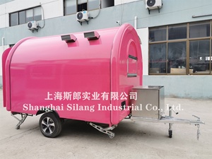 Gıda sepeti patates cipsi makinesi, özel çörek ekmek cips kiosk trailer satılık - Product Image 4