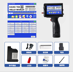 12,7mm Chargen code Easy Handle Inkjet-Druckmaschine für schnell trocknenden Chargen codierer Ei Datum Verfalls nummer Datum - Product Image 2