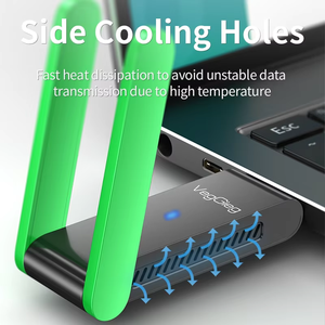 USB Wireless <strong>Network</strong> Card Desktop <strong>Computer</strong> Laptop WIFI 6 Gigabit 5G No Drive <strong>Network</strong> Dual Band Transmitter and Receiver - Product Image 3