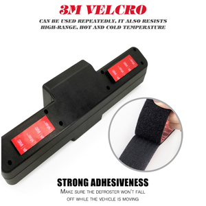 12V xe nóng defroster kính chắn gió di động defogger nhanh chóng sưởi ấm với Thuốc lá nhẹ hơn cắm - Product Image 5