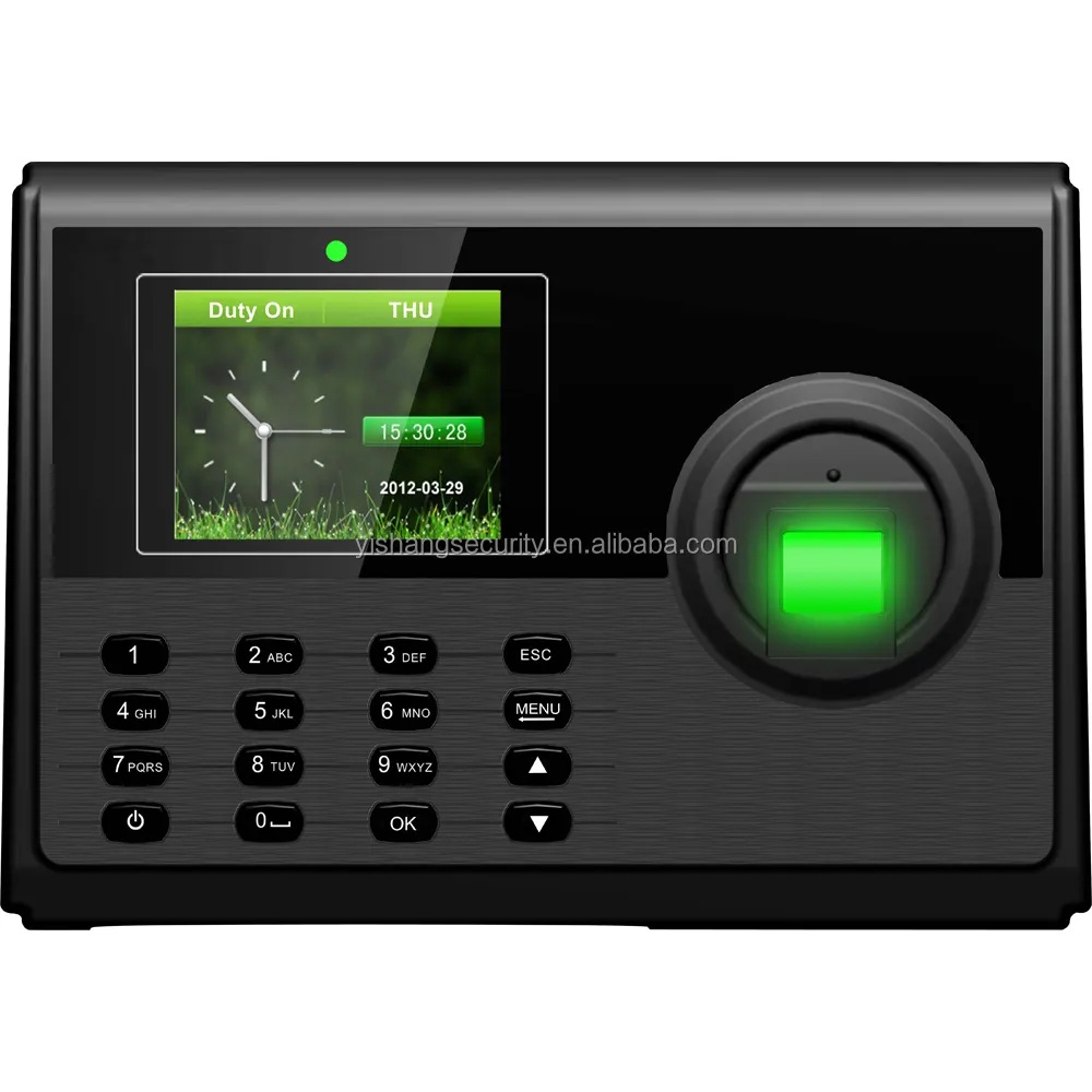 Ebkn UI-500 Vingerafdruk Tijdregistratie Netwerkaanwezigheidsmachine Geautomatiseerde Aanwezigheidsrecorder Voor Kantoor