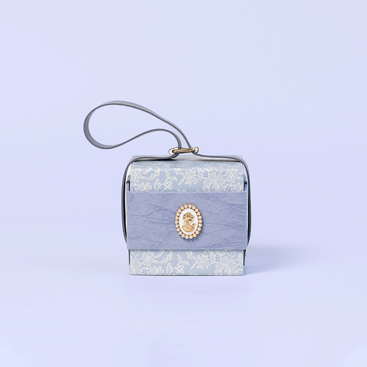 Jade Seal Box (small) - blue