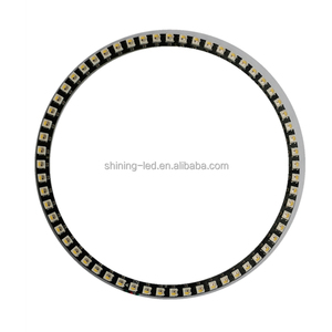 Dia 170mm 172mm Addressable SK6812 RGBW <strong>LED</strong> Ring WS2812B WS2812 60LED 5050 Built-in IC Programmable Light Circle Halos Angel Eye - Product Image 1